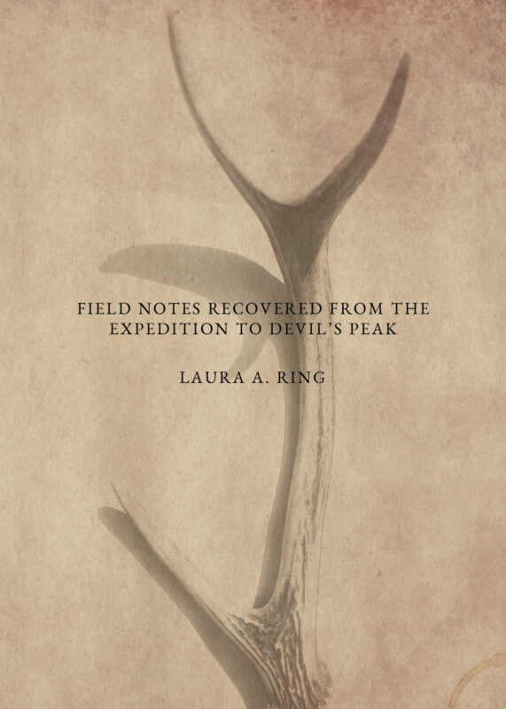 Field Notes Recovered from the Expedition to Devil’s Peak by Laura A. Ring (Foster-Stahl Chapbook Series Selection) – Available Now!